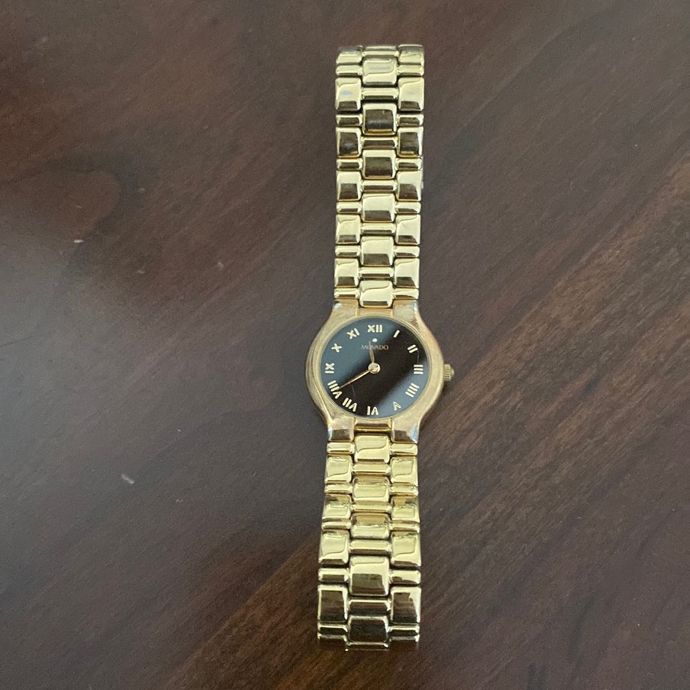 Gold Roman Numeral Watch